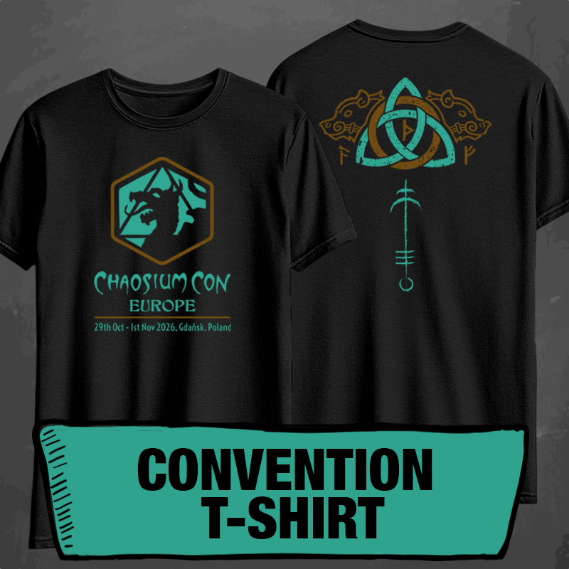 Chaosium Con EU 2026 - Convention T-shirt